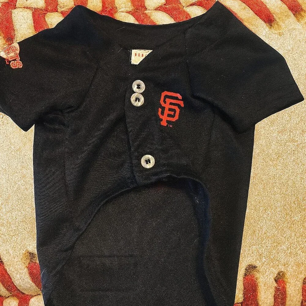 Dog Clothes-1 Giants Jersey, 1 -Raiders Cheerleader and 1 Warriors (S,M,S)